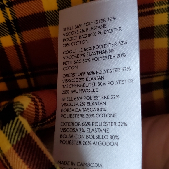 BDG Urban Outfitter lowrise Mini plaid skirt Medium size - Picture 9 of 11